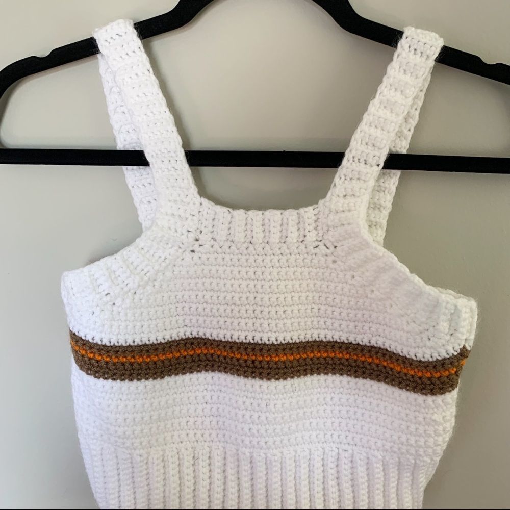 Handmade Crochet Crop Top Women’s Size S/M